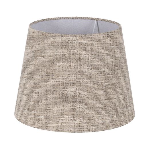 Brown fabric lampshade for lighting 40 x 40 x 30 cm