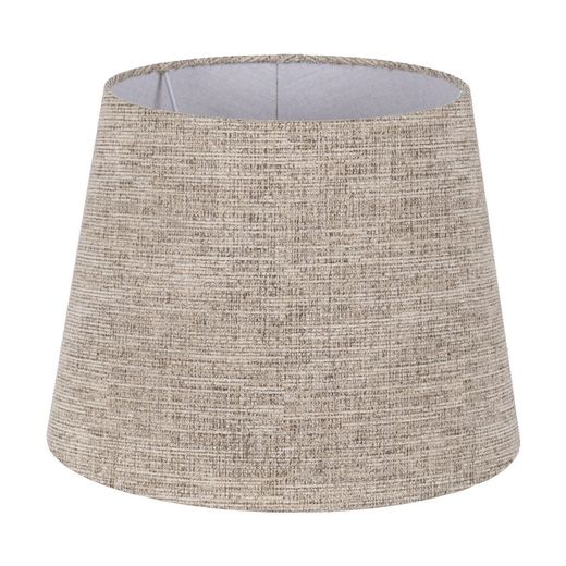 Brown fabric lampshade, lighting, 45 x 45 x 34 cm
