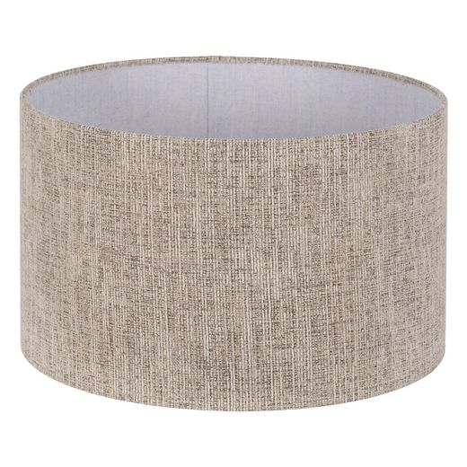 Brown fabric lampshade for lighting 50 x 50 x 30 cm