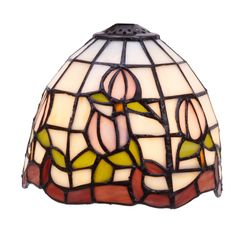 Brown Tiffany Lampshade Series Compact diameter 18cm
