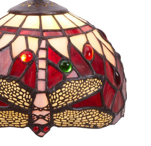 Tiffany Lampshade Series Belle Rouge diameter 20 cm.