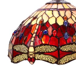 Tiffany Lampenschirm Serie Belle Rouge Durchmesser 31 cm.