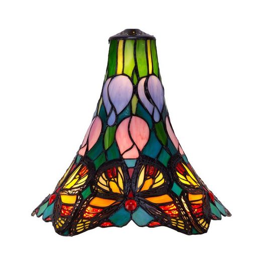 Pantalla Tiffany Serie Butterfly diametro 25 cm.