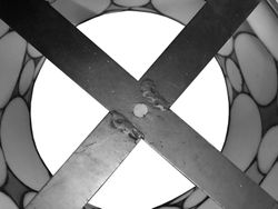 Pantalla Tiffany Serie B&W diámetro 30cm