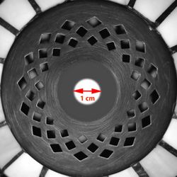 Lampada Tiffany Serie Colibri diametro 16cm