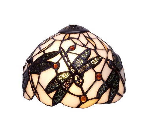 Pantalla Tiffany Serie Pedrera diametro 20 cm.