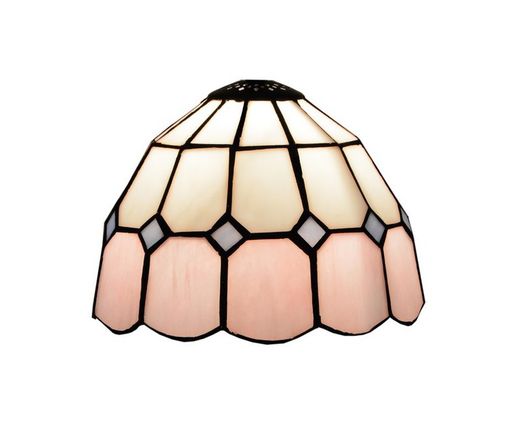 Pantalla Tiffany Serie Pink diametro 20 cm.