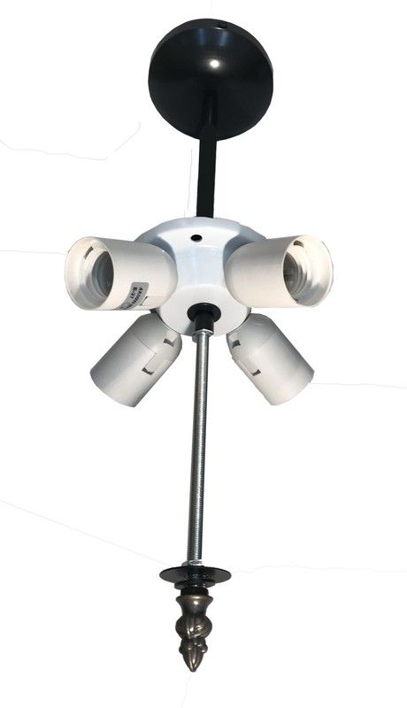 Luminária de teto baixo Virginia Series diâmetro 45cm de "Tiffan and light"