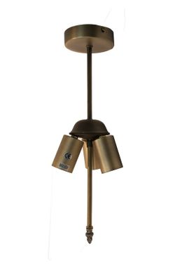 Lâmpada de teto baixo Tiffany Series Queen diâmetro 30cm por Tiffan e luz