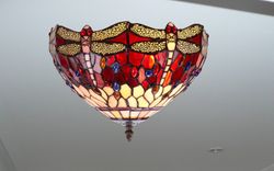Ceiling lamp Tiffany Belle Rouge Series diameter 30cm Tiffan and Light