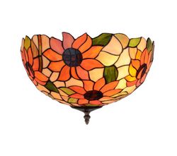 Plafonnier Tiffany Diamond Series diamètre 40cm Tiffan and Light