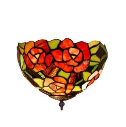 Tiffany ceiling lamp Series New York diameter 30cm Tiffan and Light
