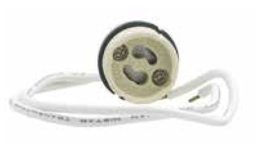 White thermoplastic surface projector