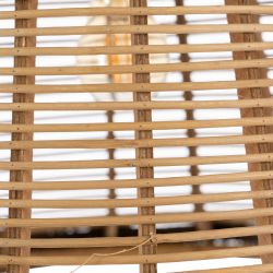 S/2 natural bamboo ceiling lamp 41 x 41 x 33 cm