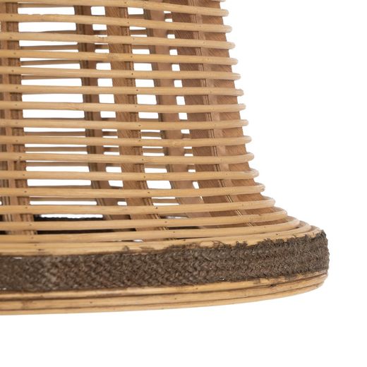 S/2 natural bamboo ceiling lamp 41 x 41 x 33 cm