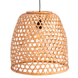 S/2 natural bamboo ceiling lamp 42 x 42 x 42 cm