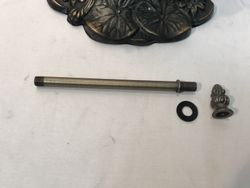 Foma Base Tischlampe mit Tiffany Lampenschirm Durchmesser 40cm