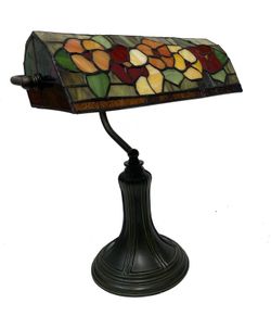 Sobremesa despacho banker pantalla Tiffany Serie Gaudi