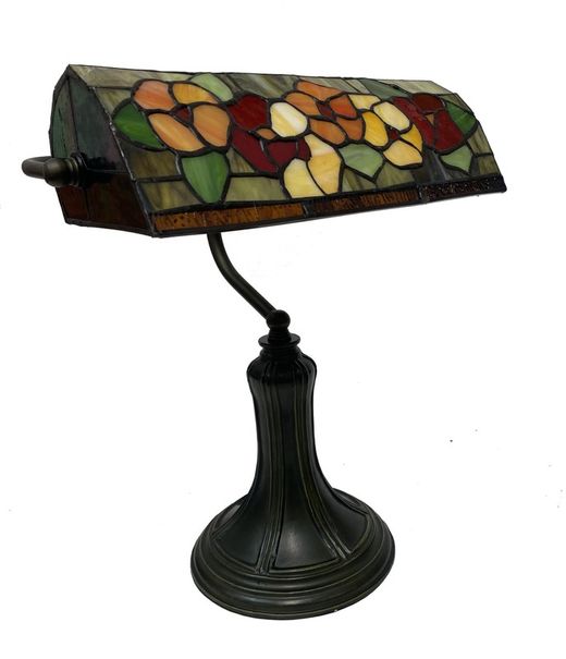 Sobremesa despacho banker pantalla Tiffany Serie Gaudi