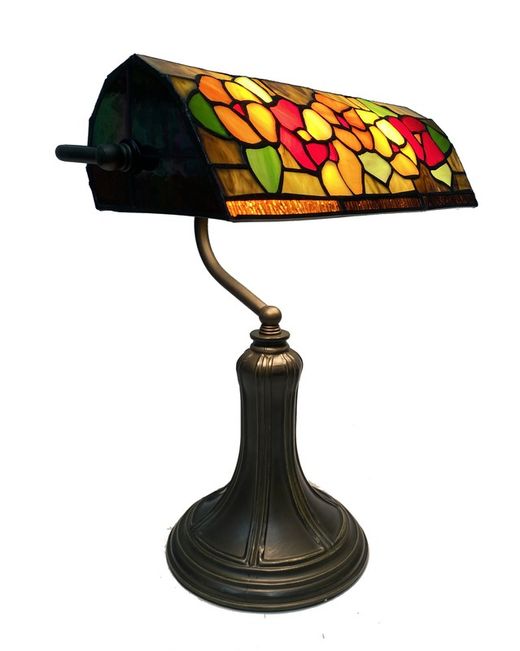 Sobremesa despacho banker pantalla Tiffany Serie Gaudi