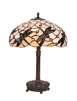 Größere Basis Tischlampe mit Pates Tiffany Durchmesser 45cm Pedrera Serie