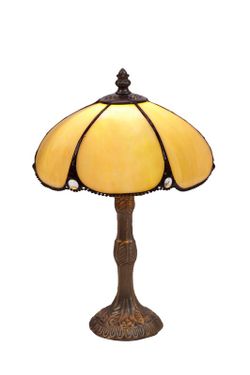 Tiffany mittlere Tischlampe Durchmesser 30 cm Virginia-Serie