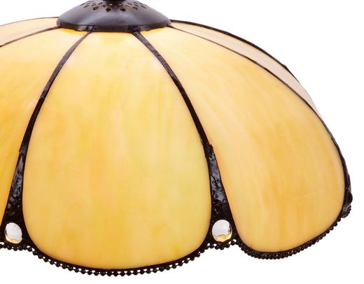 Small table lamp with Tiffany tree base diameter 20cm Virginia Series
