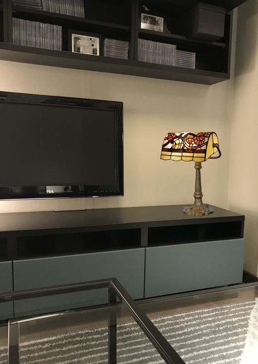 Lampada da tavolo Tiffany per ufficio alto Serie Compact