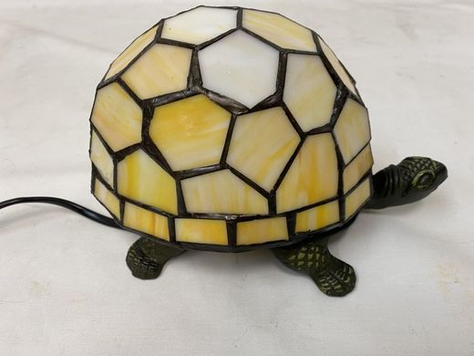 Tiffany-Schildkröte in Gelb